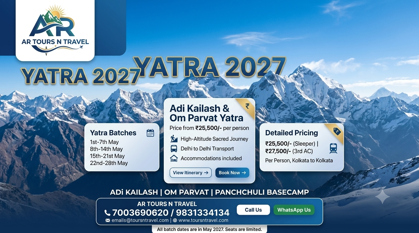 Adi kailash & Om Parvat Yatra